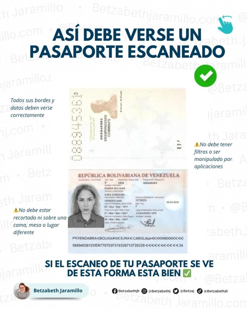 como escanear correctamente el pasaporte 4
